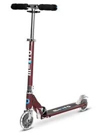 Micro Sprite LED Scooter - Autumn Red