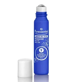 PURE ESSENTIAL Headache Roll-On With 9 Essential Oils - 5mL