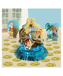 Party Centre Jake And The Neverland Pirates Table Decorating Kit - 23 Pieces