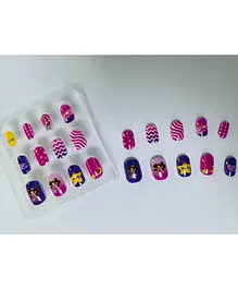 Twinkle Twinkle Press On Nails Set - 24 Pieces