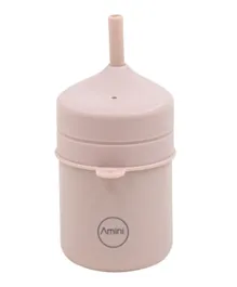 Amini Silicon Drinking Cup - Rose Pink
