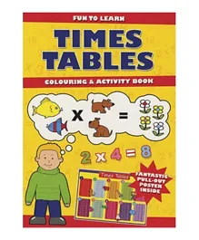 Alligator Books Times Table Activity Book - 24 Pages