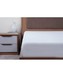 PAN Home Retreat Fitted Sheet - White
