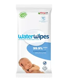 WaterWipes Sports & Travel Wipes - 28 Pieces