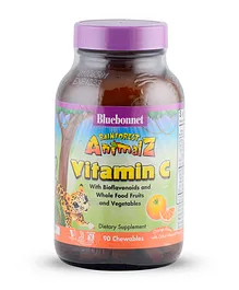 Blue Bonnet Nutrition Animalz Vitamin C Natural Orange Flavor - 90 Chewables