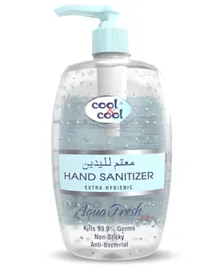 Cool & Cool Aqua Fresh Hand Sanitizer (H548AF) Pack of 2 - 500 ml each