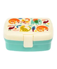Rex London Wild Wonders Lunch Box with Tray - Blue