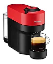 ماكينة قهوة نسبريسو فيرتو بوب النسخة الإماراتية 0.6 لتر GCV2-GB-RE-NE - أحمر
