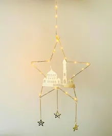 Highland Star Hanging Eid Ramadan LED Light Decorations