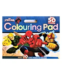 Marvel Spiderman Colouring Pad - English