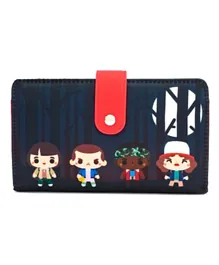 Loungefly Stranger Things Wallet - Blue & Red