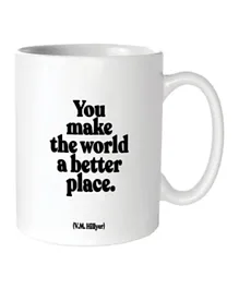 Quotable Mugs  You Make World - 414mL
