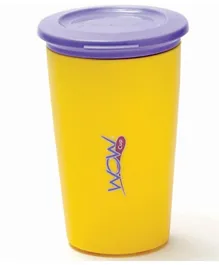 Wow Cup Yellow Tumbler with Freshness Lid - 225ml