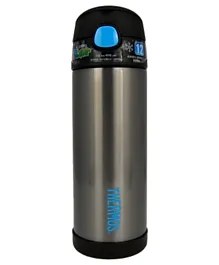 Thermos Fun-tainer Stainless Steel Water Bottle Black - 470mL