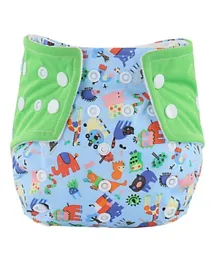MeeMee Reusable Swimming Baby Diapers - Green