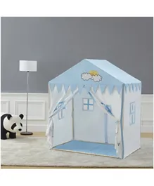 Home Canvas Wonder Space Children Play House Tent - Blue