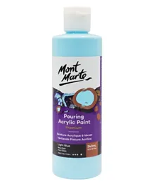 Mont Marte Pouring Acrylic Paint Light Blue - 240ml