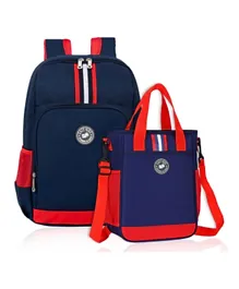 Eazy Kids School Bag Combo Set Blue - 16 Inch