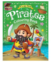 Its My First Pirates Coloring Book - English