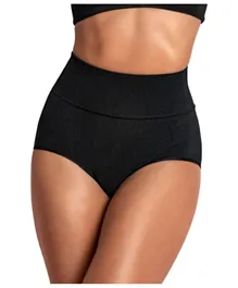 Mums & Bumps Leonisa High-Waisted Classic Smoothing Brief - Black
