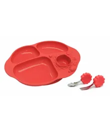 Marcus and Marcus Red Toddler Dining Set Pack of 3 - Marcus