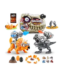 Smashers Dino Island S1 T-Rex Battle Playset - 50 Pieces
