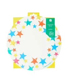 Talking Tables Birthday Brights Star Eco Plates - Pack of 12