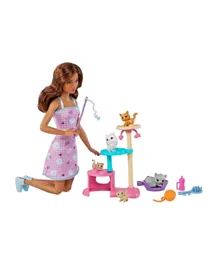 Barbie Kitty Condo Doll With Accessories And Pets
