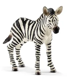 Schleich Zebra Foal - Black & White
