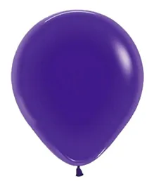 Sempertex Round Latex Balloons Pack of 50 - Violet