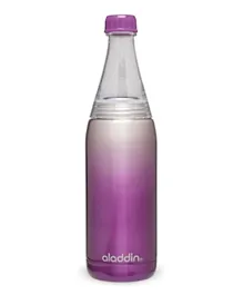 Aladdin Fresco Twist & Go Thermavac Stainless Steel Water Bottle Purple - 0.6L