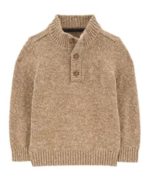 Carter's Pullover Cotton Sweater - Beige