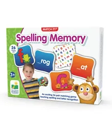 The Learning Journey Match It! Spelling Memory - 52 Cards