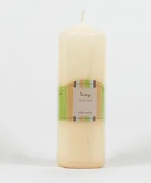 Christmas Magic Pillar Candle - Ivory