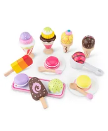 New Classic Toys Ice Cream Set - 12 Pieces
