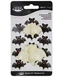 PME Pop It Bat Shaped Mould for Cake Decorating - Pack of 2