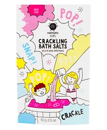 Nailmatic Kids Crackling Bath Salts Pink - 60g