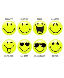 Slimy Smiley Yellow Pack of 1 Assorted Designs- 150g