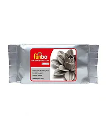 Funbo Air Hardening Clay Grey 250g - Assorted