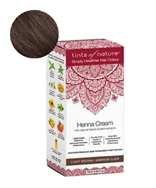 Tints Of Nature Henna Cream - Light Brown - 70 ML