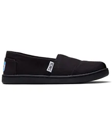 Toms Slip On Youth Classics Canvas - Black