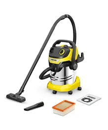 Karcher Wet and Dry Vacuum Cleaner 25L 1100 W WD 5 S V-25/5/22 16283570 - Yellow/Black