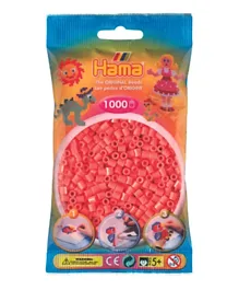 Hama Midi Beads in Bag - Pastel Red