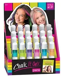 Chalk It Out  Pens Display 24 CAU - Multicolour