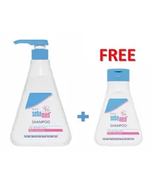 Sebamed Baby Shampoo 500ml + Baby Shampoo 150ml (Free)