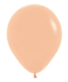 Sempertex Round Latex Balloons Pack of 50 - Peach