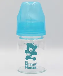 Permanenza Glass Bottle Standard Neck Blue - 60ml