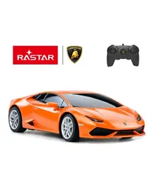 Rastar Lamborghini Huracan LP610-4 Radio Remote Control Toy Car - Orange