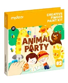 Mideer Finger Painting Kit - Animal Party