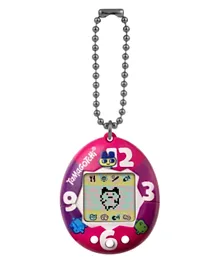 Tamagotchi Original Purple Pink Clock Battery Operated Digital Pet Toy